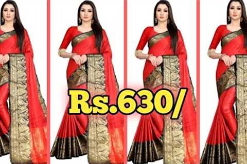 Amazon Designer Party Wear Saree Rs.630 / Buy Online / Saree In Cheap Rate | @fashion selling