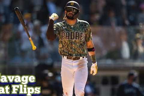 MLB Best Bat Flips Compilation #Awesome