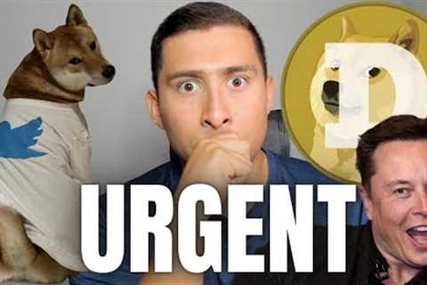DOGECOIN BREAKING!! ELON MUSK HINTS TWITTER FOR DOGE!?