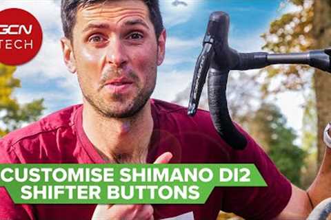 How To Customise Shimano 105, Ultegra &amp; Dura-Ace Di2 Shifter Buttons | Maintenance Monday