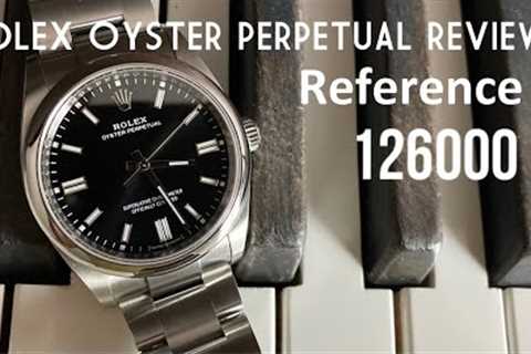 Rolex Oyster Perpetual Review 126000 Black Dial