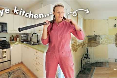 finally starting my extreme kitchen makeover | Making Home | EP 22