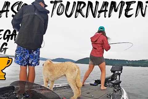 EPIC WIN IN BASS TOURNAMENT WITH MY WIFE!! BIGGEST BAG EVER! (She's A Hammer!)