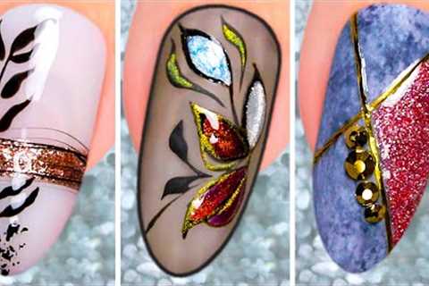 New Nail Art Design 2022❤️💅Compilation For Beginners | Simple Nails Art Ideas Compilation #387