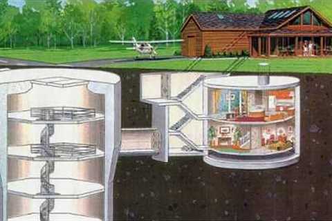 Shipping container homes underground - earth-cooled, shipping container underground ca home for 30k