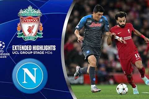 Liverpool vs. Napoli: Extended Highlights | UCL Group Stage MD 6 | CBS Sports Golazo