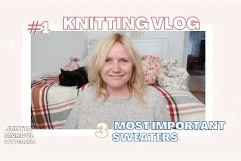 first knitting vlog |