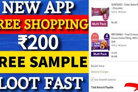 100% Free shopping app today | Free sample products today | New loot offer today | Free products