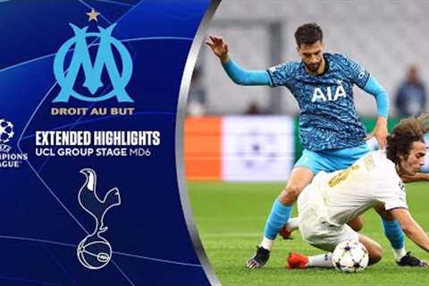Marseille vs. Tottenham: Extended Highlights | UCL Group Stage MD 6 | CBS Sports Golazo