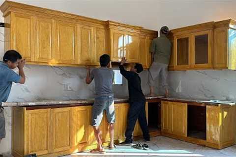 Amazing Design Ideas Double Square Kitchen Cabinet // How To Update Kitchen Room &amp; Ingenious..