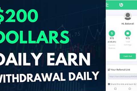$200 dollars daily earn this method || make money online without investment ||earn online app