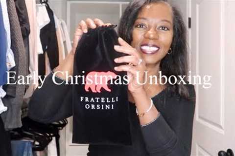 UNBOXING MY EARLY CHRISTMAS GIFT | Subscribers Pick My Outfit