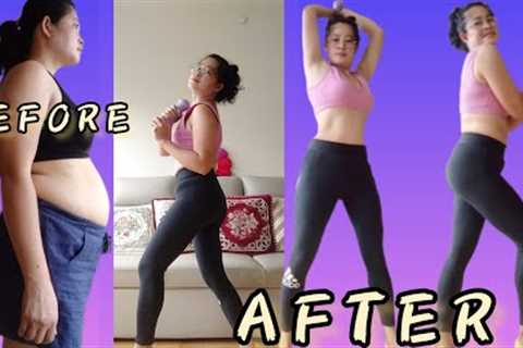 ASMR WORKOUT AT HOME 4 MINUTES FIRMING MUSCLES 2KG DUMBBELL #health #fitness #motivation #beautiful
