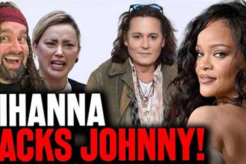 Rihanna BACKS Johnny Depp As First Male Model at SAVAGE X FENTY!? Amber Heard Fans LOSE IT!