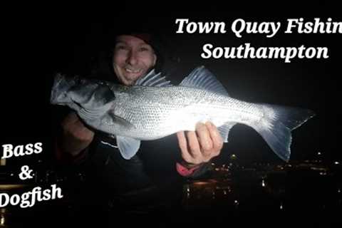 Town Quay Southampton Beach Fishing Pier Fishing Bass Fishing Southcoast Southampton United Kingdom