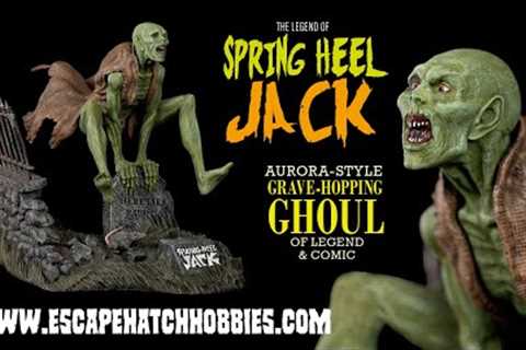 Monster Model Review #217 Spring Heel Jack by Escape Hatch Hobbies and sculpted by Michael Berglund
