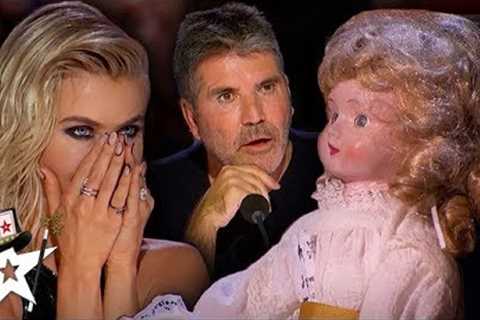 Judge Gets Possessed By Haunted Doll on America's Got Talent | Magicians Got Talent