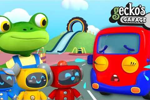 Baby Truck's Playground Accident｜Gecko's Garage｜Funny Cartoon For Kids｜Learning Videos For Toddlers