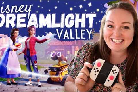 DISNEY DREAMLIGHT VALLEY! 🎮✨ Nintendo Switch Gameplay 🏰 walkthrough, mini review &amp; first..