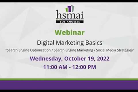 Digital Marketing Basics: SEO / SEM / SM Strategies