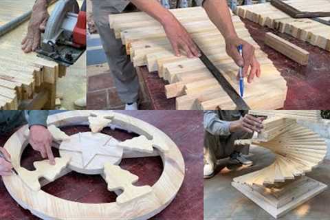Merry Christmas - Best Waste Wood Recycling Projects // How To Make A Christmas Tree Out Of Old Wood