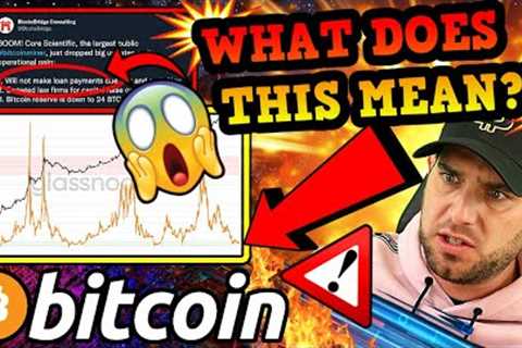 🚨 BITCOIN: HOW DID WE MISS THIS?!!!!!🚨 Hashrate to PLUMMET?! Miners in TROUBLE!!