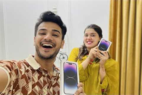 Finally I Gifted Her IPhone 14 Pro Max | Aj B Prank He Smjh Rhe Thi 😂