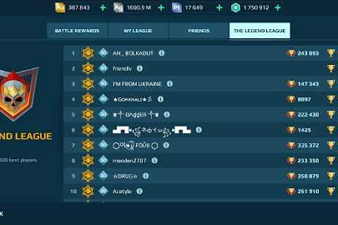 War Robots:  #2 Legend League Player!  Back-to-Back Games.