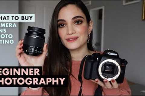 Best Camera, Lenses &amp; Photo Editing For Beginner Photography