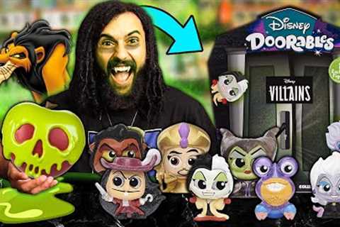 MY NEW OBSESSION HAS MADE A VILLAINOUS RETURN!! MYSTERY MINI DISNEY CARTOON FIGURES!! *DOORABLES*