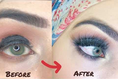 5 Minutes Classic Black Smokey Eye tutorial/easy for beginners/#viral #tutorial @Makeup By MARYAM