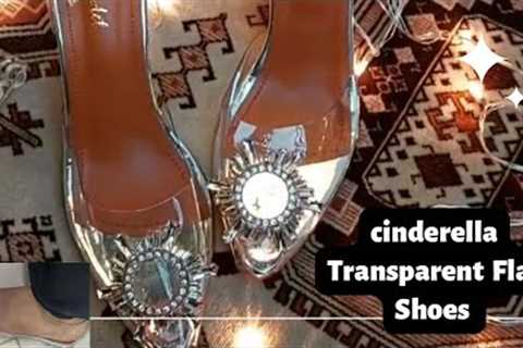 Cinderella Transparent Flat Shoes Online Shopping ~ Urbanact Instagram Page