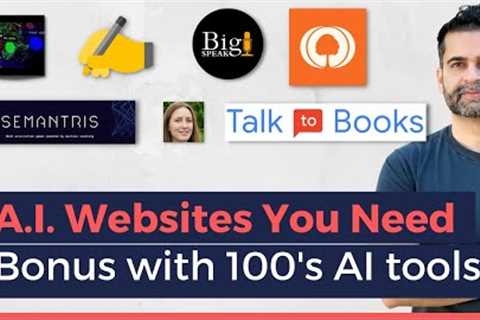 7 Crazy A.I. Artificial Intelligence Websites You Have Never Heard Of | Unexpected