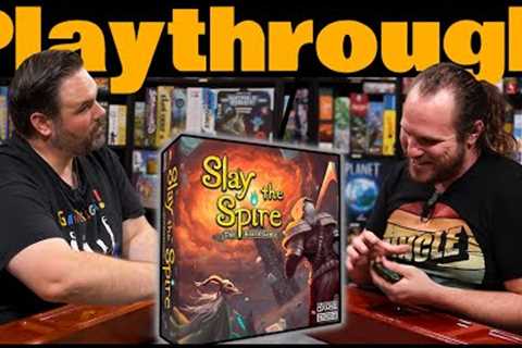 Slay the Spire: The Board Game Playthrough | The Game Haus