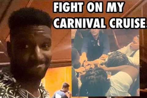 There Was A Fight On My Cruise