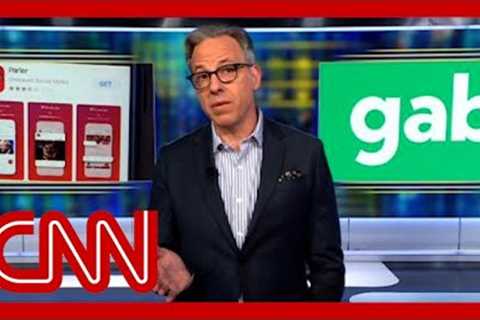 What Tapper saw when he signed up for a far-right social media site