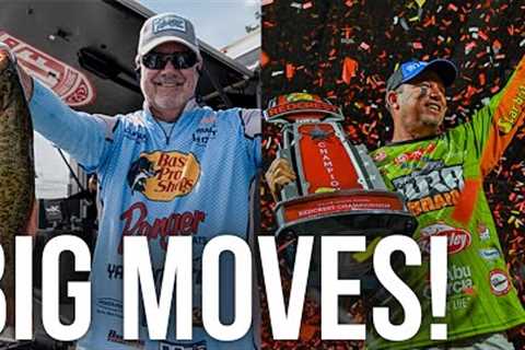 Two Big Moves in Upper Level Tournament Fishing! (Bass Fishing) Ep. 143