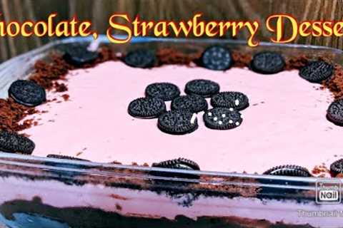 Dessert Recipe By Taste Ocean | Chocolate, Strawberry Dessert Recipe