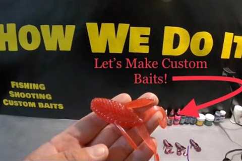 DIY Custom Soft Plastic Fishing Baits