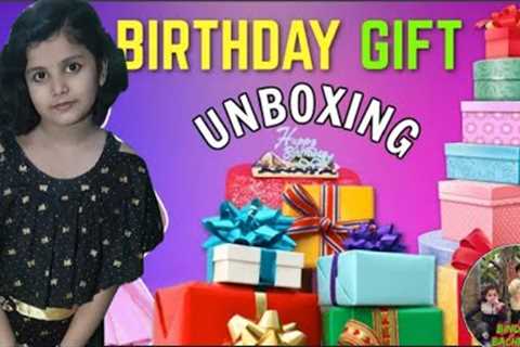 Unboxing Birthday Gifts 🎉🎁🎁 | My birthday Presents | #unboxing #unboxingvideo #kids..