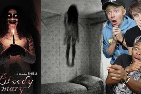 REACTING TO THE SCARIEST SHORT FILMS ON YOUTUBE PART 6 ft. Sam and Colby