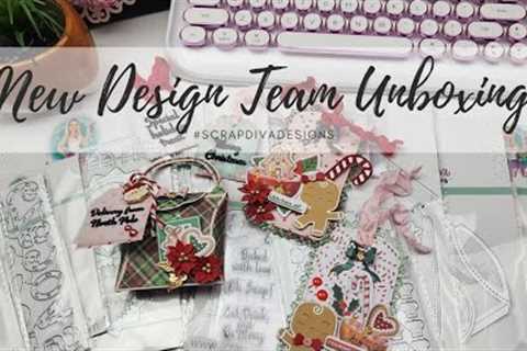 Design Team unboxing #scrapdivadesigns