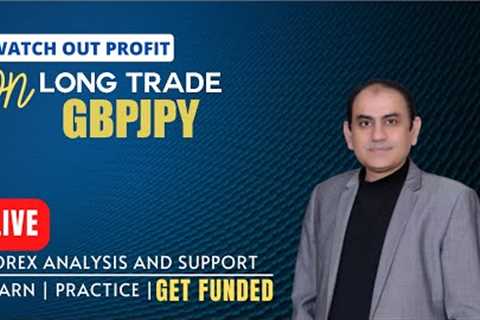 Long Trade on GBPJPY | Live Forex Trading &amp; Coaching | Get Funded