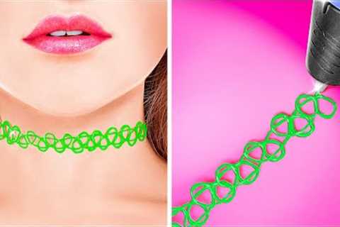 UNCOMMON WAYS TO MAKE JEWELRY | 🎨We Tried Realistic Portrait Drawing! 3D Pen Hacks by 123GO! SCHOOL