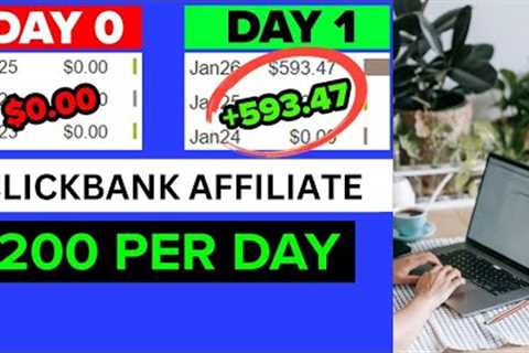 Clickbank Affiliate Marketing (2022): Hard Work Clickbank Tutorial