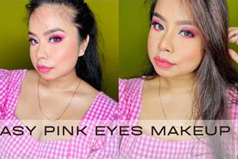 Step by step easy glitter eye makeup tutorial ll