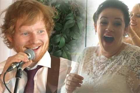 Ed Sheeran Surprises Deserving Wedding Couple!