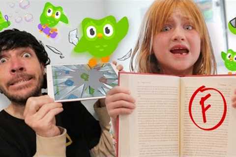 ADLEY is back in SCHOOL!!  Mr. Schneebalooo teaches art, reading, &amp; tumbling to Niko n Mom..