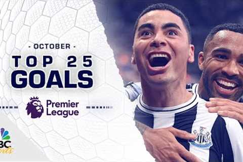 Top 25 Premier League goals of October 2022 | NBC Sports