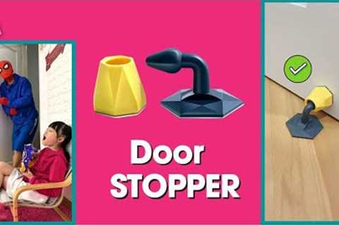 [Pakupakiss] Fun Review on Door Stopper for Wall Protection - Silicone Adhesive on Floor